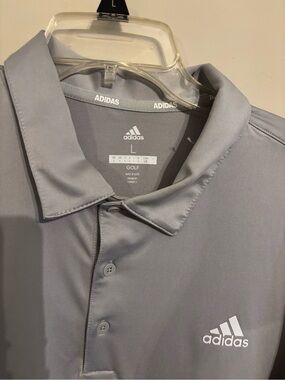 adidas Men’s Golf Polo Shirt - Gray